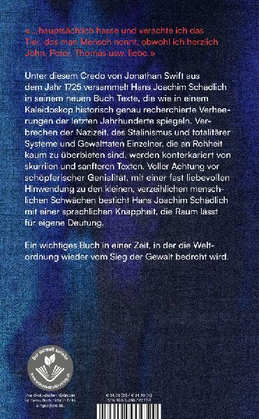 Das Tier, das man Mensch nennt