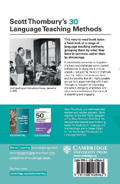 Scott Thornbury's 30 Language Teaching Methods Pocket Editions