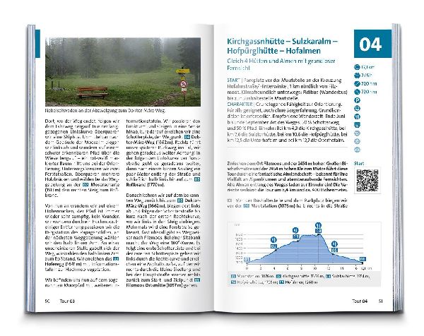 KOMPASS Wanderführer Dachstein-Tauern Ost, 70 Touren mit Extra-Tourenkarte