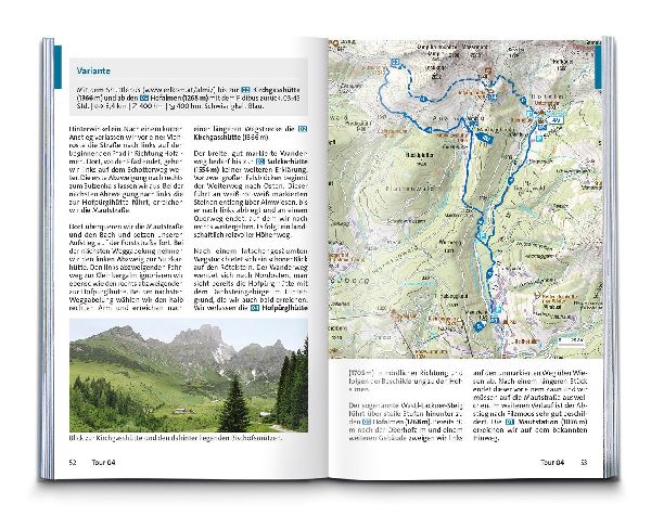 KOMPASS Wanderführer Dachstein-Tauern Ost, 70 Touren mit Extra-Tourenkarte