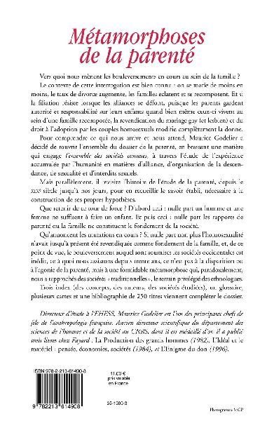 Métamorphoses de la parenté