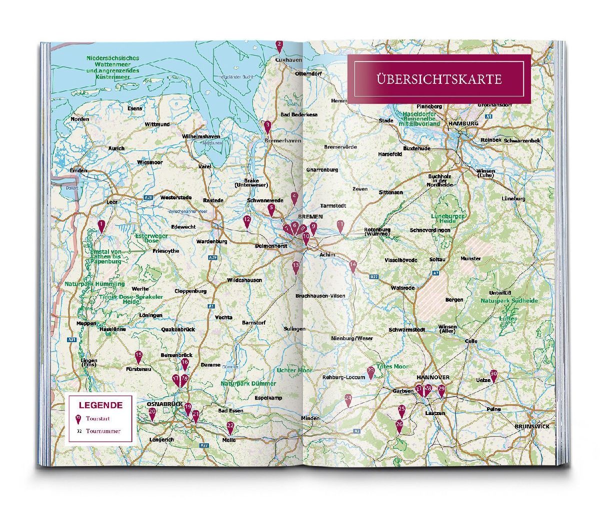 KOMPASS Fahrradlust Niedersachsen