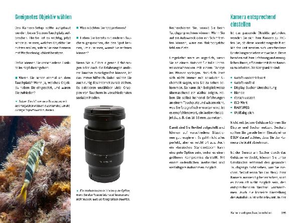 Unterwasser - Die Fotoschule mit "Tiefgang"