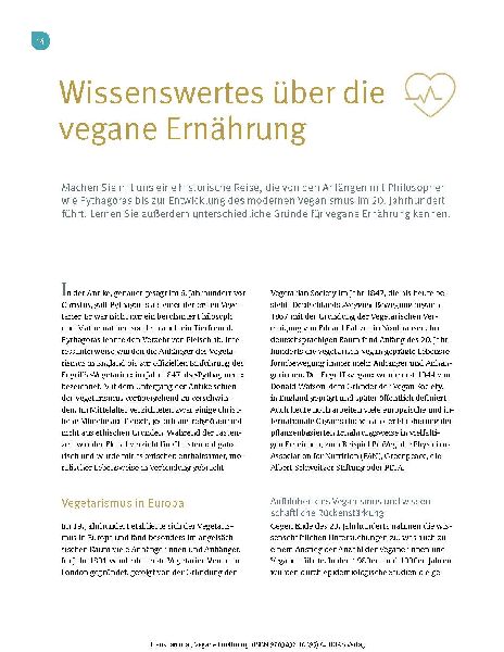 Medical Cooking: Vegane Ernährung