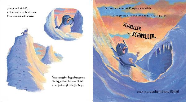 Trau dich, kleiner Pinguin!