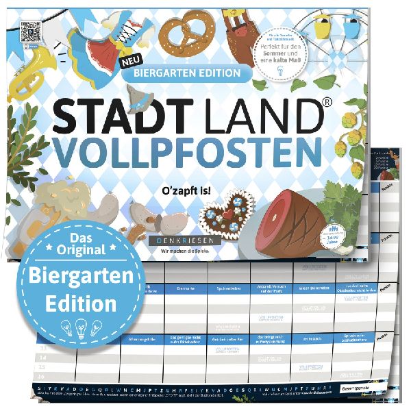 DENKRIESEN - STADT LAND VOLLPFOSTEN® - Biergarten Edition - &...