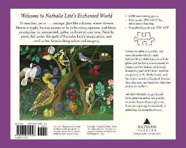 Nathalie Lété Tree of Birds 1,000-Piece Puzzle