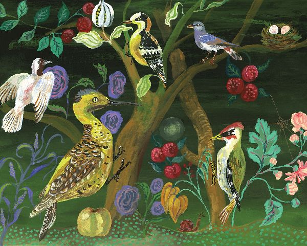 Nathalie Lété Tree of Birds 1,000-Piece Puzzle