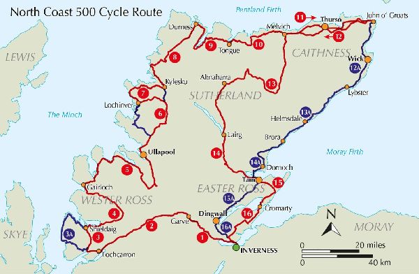 Cycling the North Coast 500