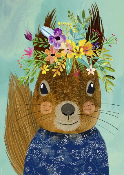 Sweet Squirrel Puzzle 1000 Teile