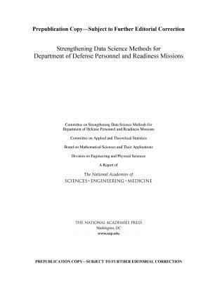Strengthening Data Science Methods for Department of Defense P...