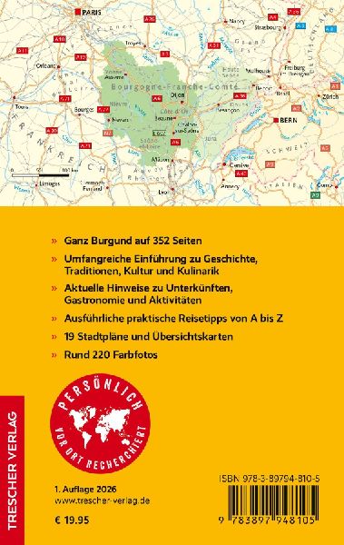 TRESCHER Reiseführer Burgund
