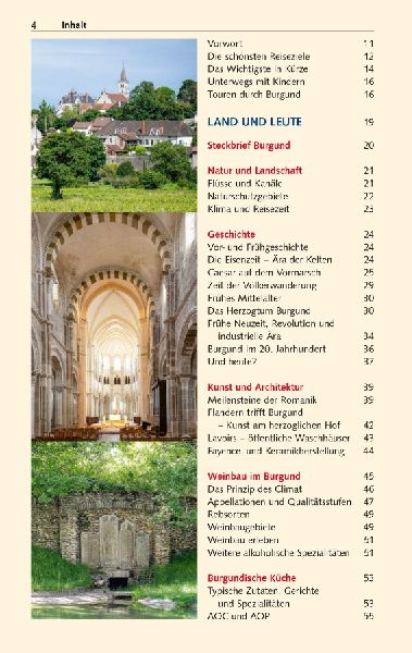 TRESCHER Reiseführer Burgund
