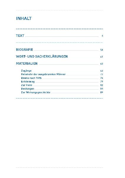 Draußen vor der Tür