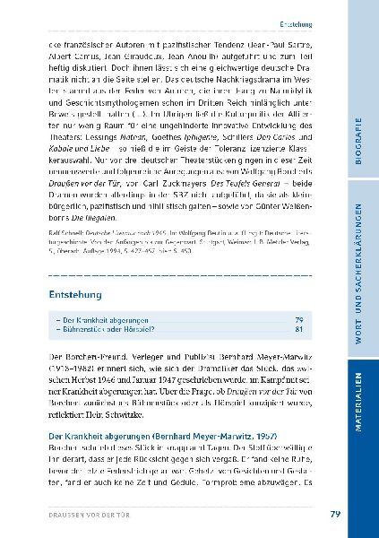 Draußen vor der Tür