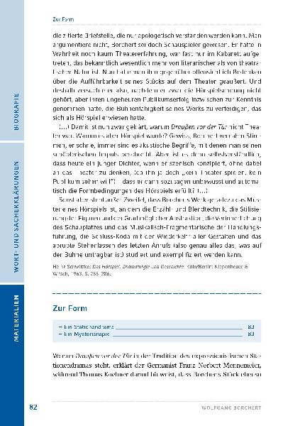 Draußen vor der Tür