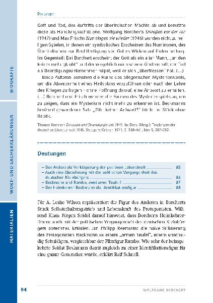 Draußen vor der Tür