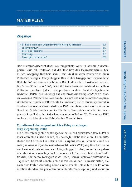 Draußen vor der Tür