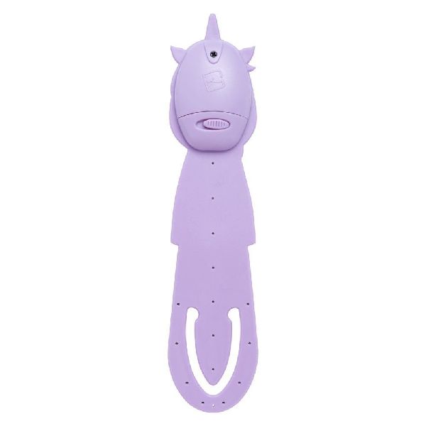 Flexilight Pals Leselicht (Einhorn) - lila - 2 in 1 Leselampe & Lesezeichen - LED Leselicht - Geschenk für Leser, Buchliebhaber - Deutsche Ausgabe