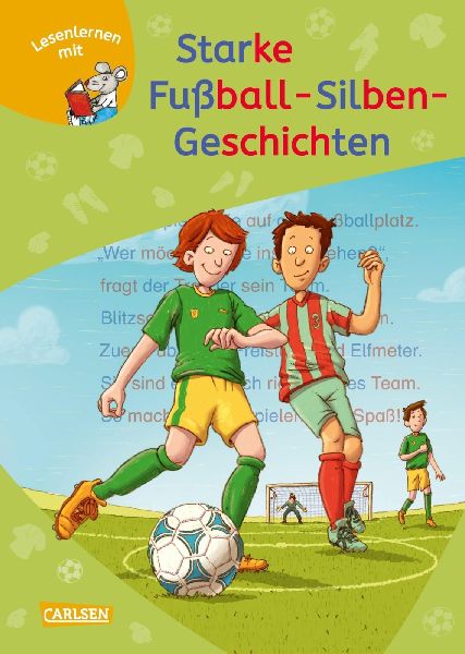 LESEMAUS zum Lesenlernen Sammelbände: Starke Fußball-Silben-...