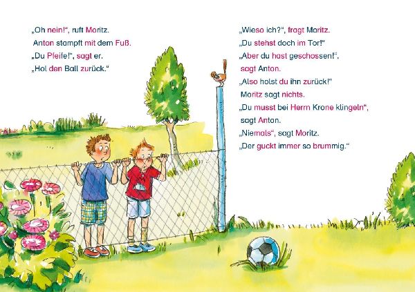 LESEMAUS zum Lesenlernen Sammelbände: Starke Fußball-Silben-Geschichten
