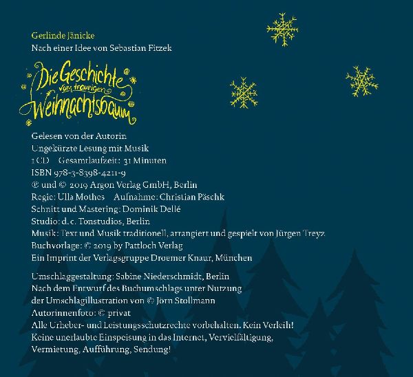 Die Geschichte vom traurigen Weihnachtsbaum