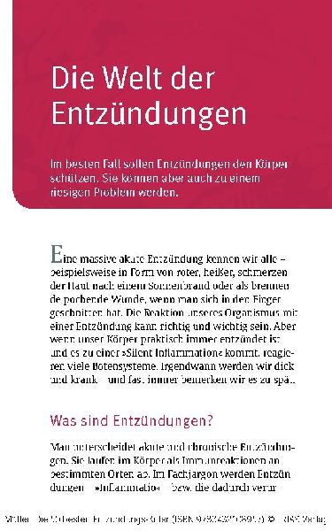 Die 50 besten Entzündungs-Killer