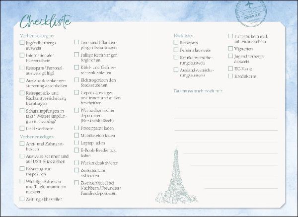 Mein Reisetagebuch