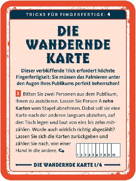 Die magische Welt der Kartentricks