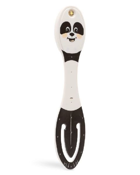 Flexilight Leselicht (Panda) - schwarz - 2 in 1 Leselampe & Lesezeichen - LED Leselicht - Geschenk für Leser, Buchliebhaber - Deutsche Ausgabe