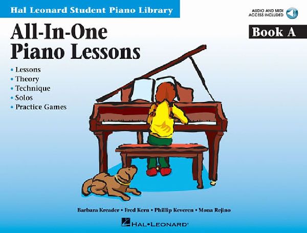 Barbara Kreader All-In-One Piano Lessons Book a Beginner Piano...
