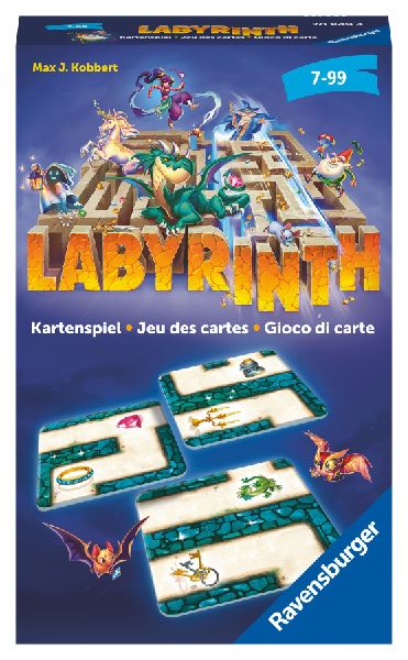 Ravensburger - Labyrinth Kartenspiel 20849 - Der Familienklass...
