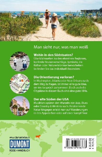 DUMONT Reise-Handbuch Reiseführer USA, Die Südstaaten