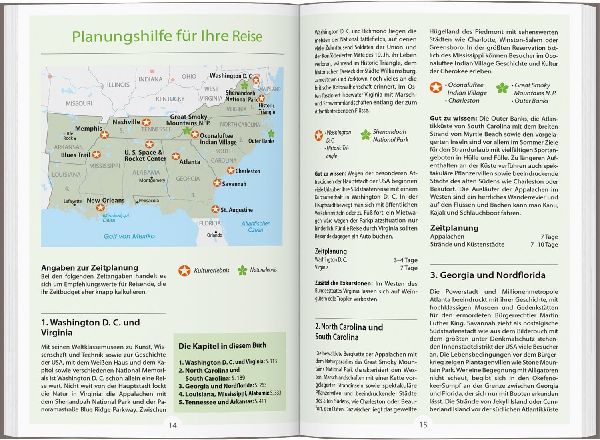 DUMONT Reise-Handbuch Reiseführer USA, Die Südstaaten