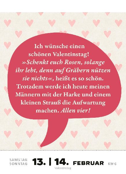 Abreißkalender Renate Bergmann - Der Kalender 2027