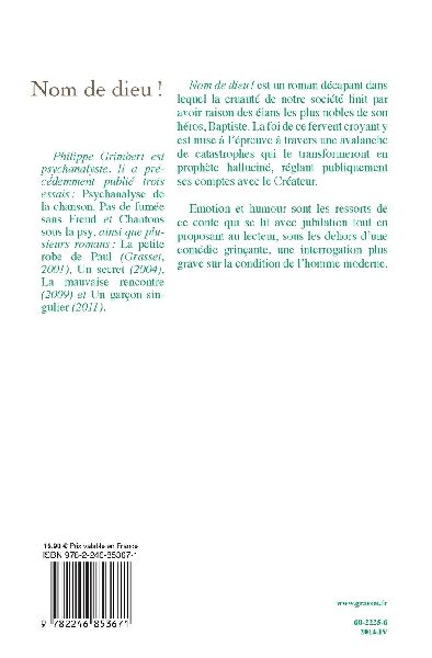 Nom de dieu !