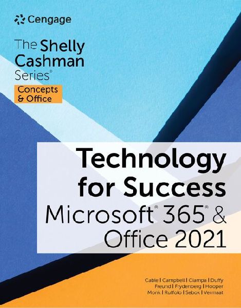 Technology for Success and the Shelly Cashman Series Microsoft...