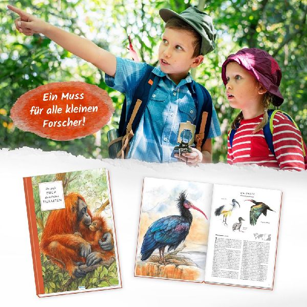 Trötsch Sachbuch Das große Buch der bedrohten Tierarten