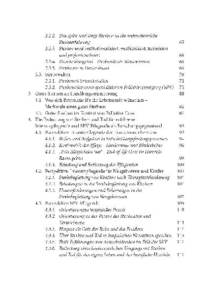 Sterben und Tod in der Palliativ- und Intensivpflege