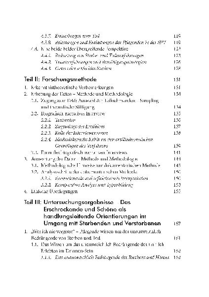 Sterben und Tod in der Palliativ- und Intensivpflege