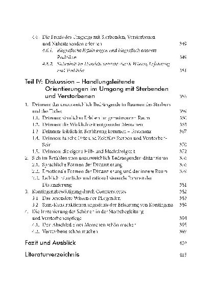 Sterben und Tod in der Palliativ- und Intensivpflege