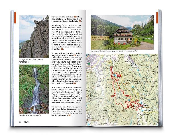 KOMPASS Wanderführer Schwarzwald Süd mit Naturpark, Kaiserstuhl und Markgräflerland, 60 Touren mit Extra-Tourenkarte