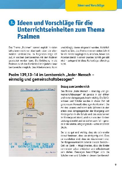Arbeitsmaterial Grundschule. Religionsunterricht. Gottesbilder mit Psalmen entdecken und erleben
