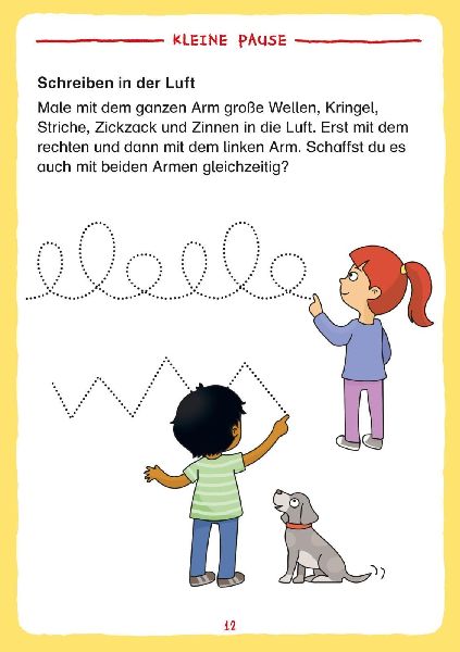 Schlau für die Schule: Mein bunter Motorik-Block