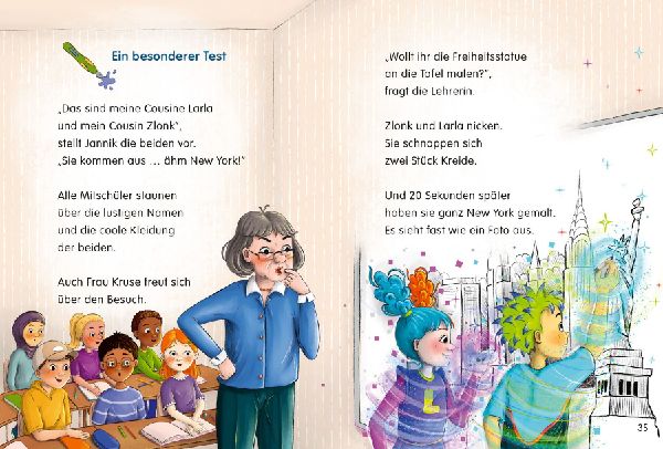 Zlonk und Larla - Freunde aus dem Computerspiel
