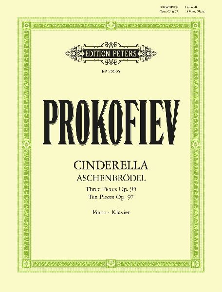 Thirteen pieces from the ballet Cinderella for Piano Op. 9...