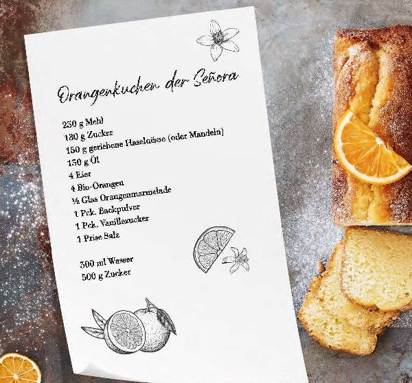 Spanische Orangenküsse
