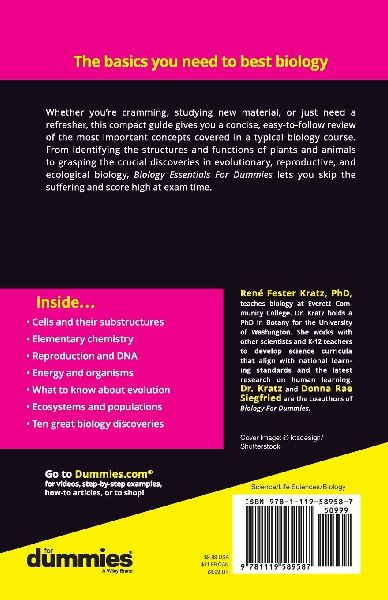 Biology Essentials For Dummies
