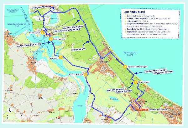 DUMONT Radelzeit an der Ostsee in Mecklenburg-Vorpommern