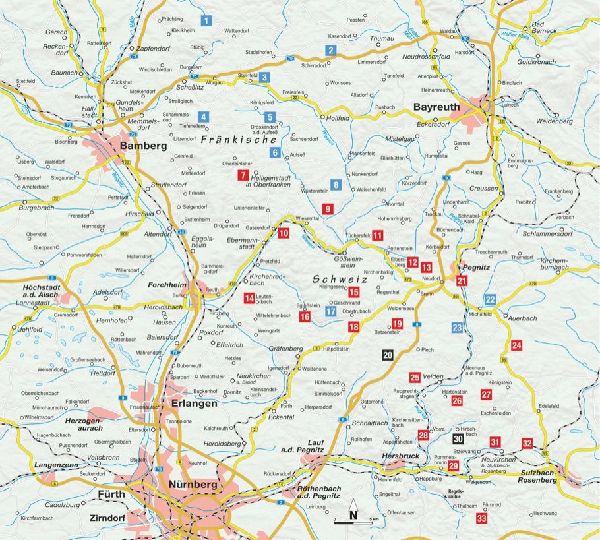 Entdeckertouren Fränkische Schweiz